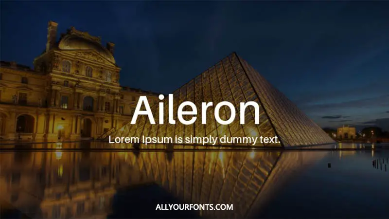 Aileron Font Family Free Download