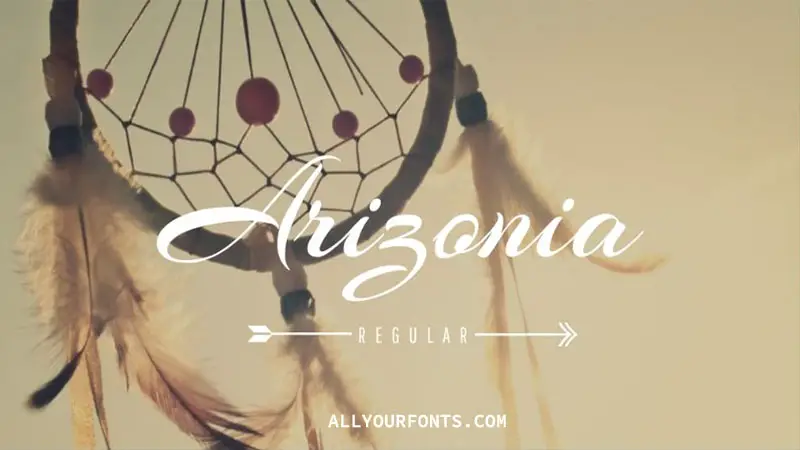 Arizonia Font Family Free Download