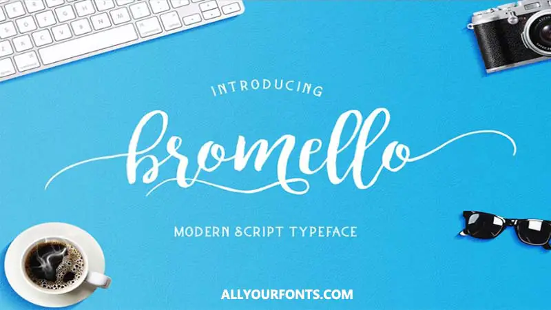 Bromello Font Free Download