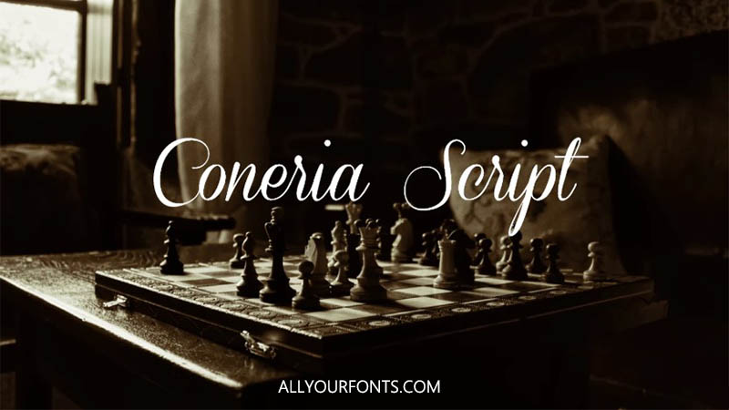 Coneria Script Font Free Download