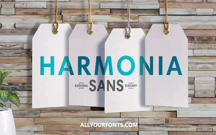 Harmonia Font Family Free Download