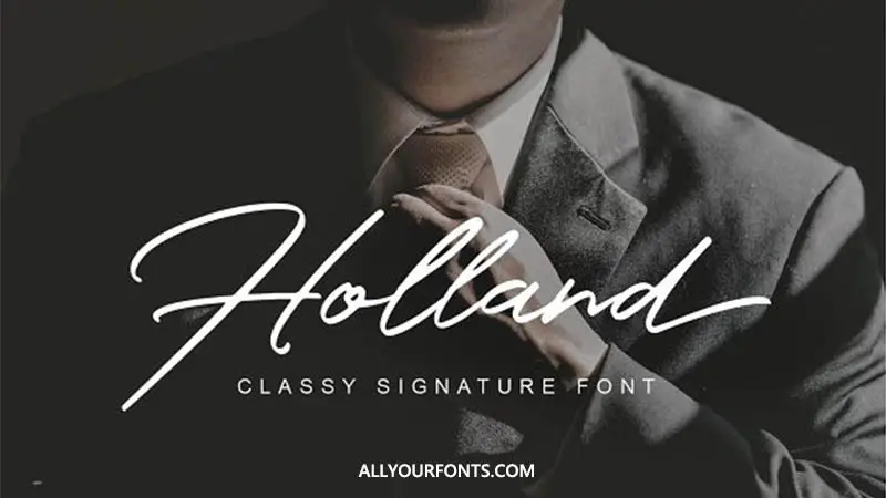 Holland Font Free Download