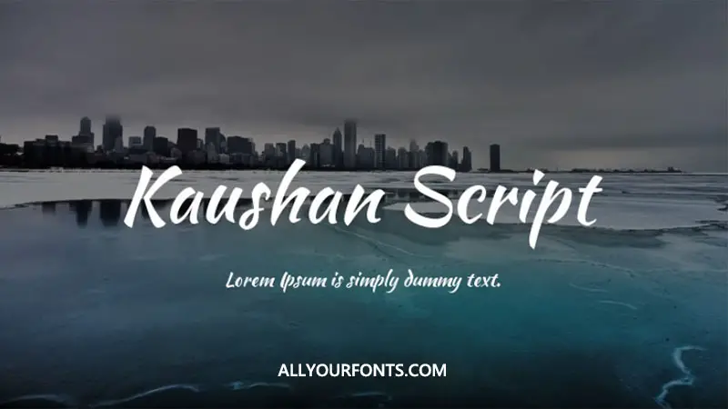 Kaushan Script Font Download