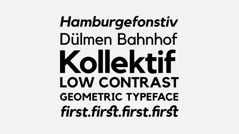 Kollektif Font Family Download