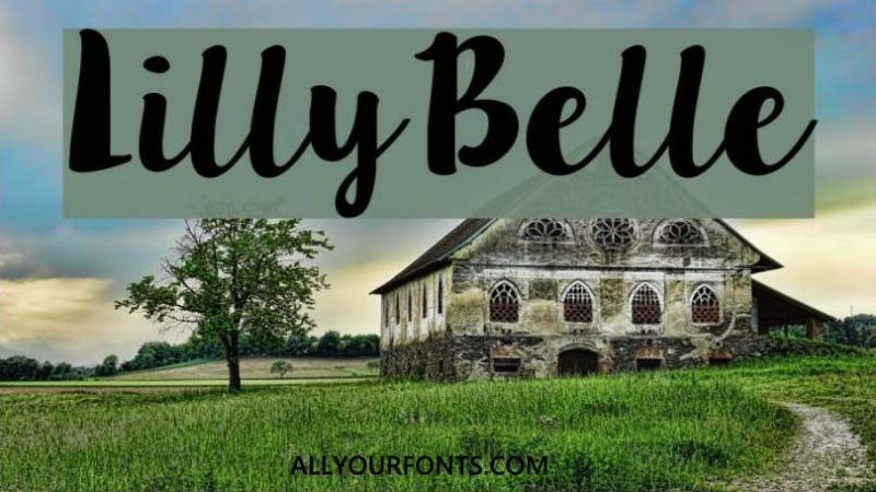 Lilly Belle Font Family Free Download