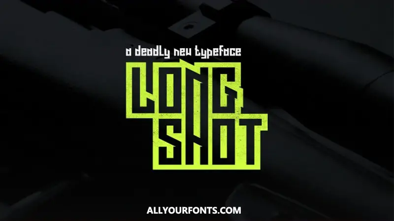 Long Shot Font Free Download