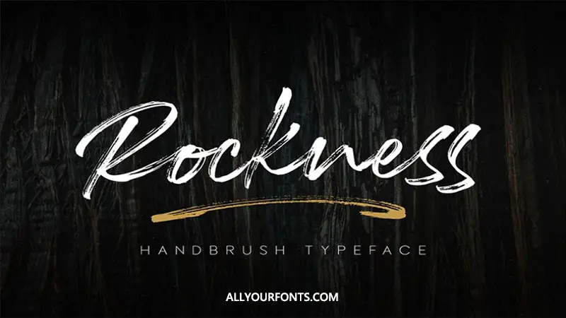 Rockness Font Family Free Download