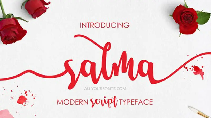 Salma Script Font Free Download