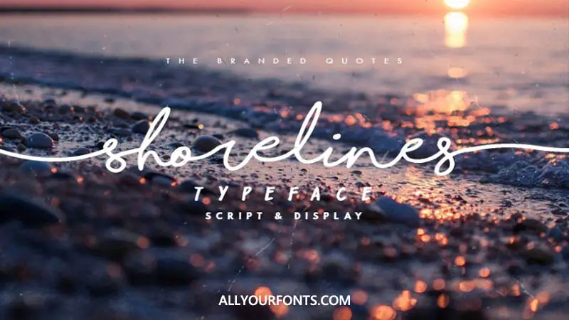 Shorelines Font Family Free Download