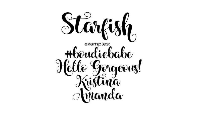 Starfish Font Free Download