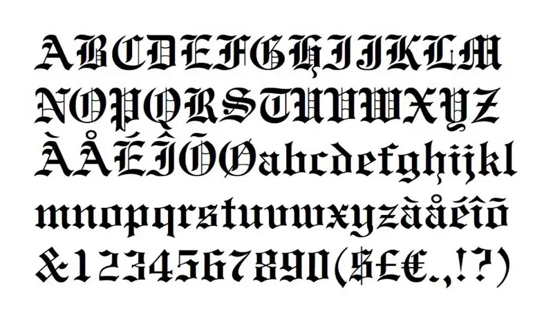 free old english fonts for commercial use