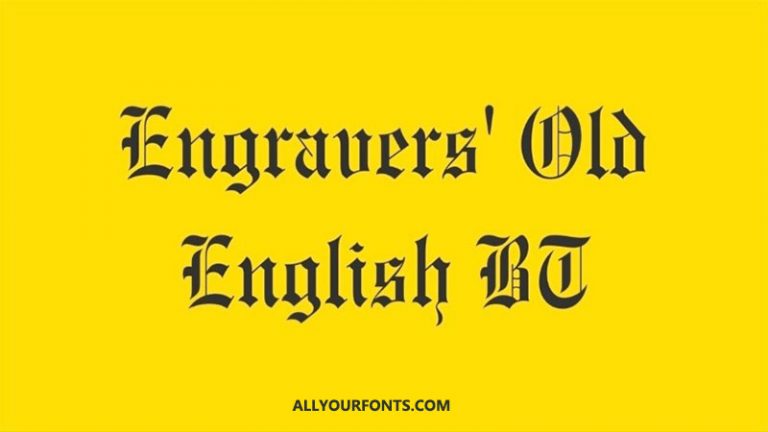 engravers old english font iron on letters