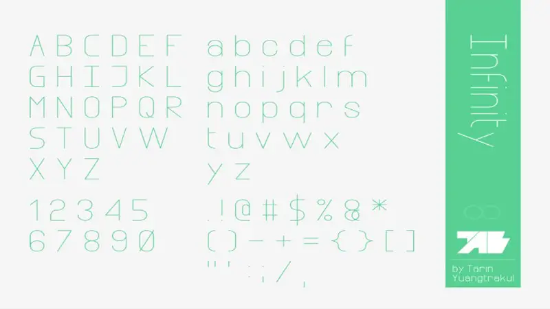 Infinity Font Family Download