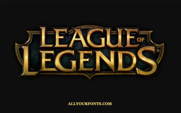 League Of Legends Font Family Free Download