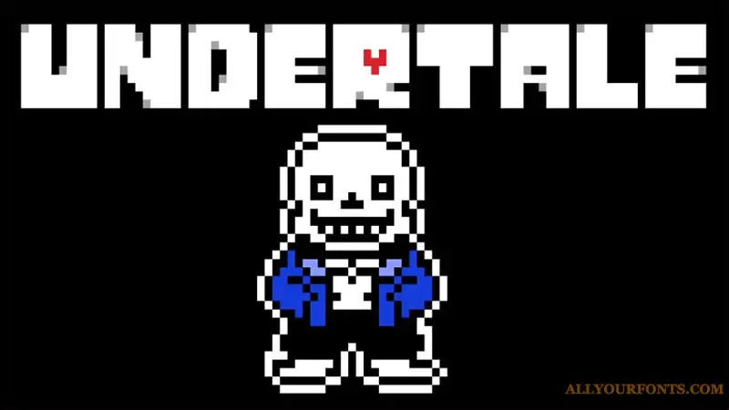 Undertale Font Family Free Download