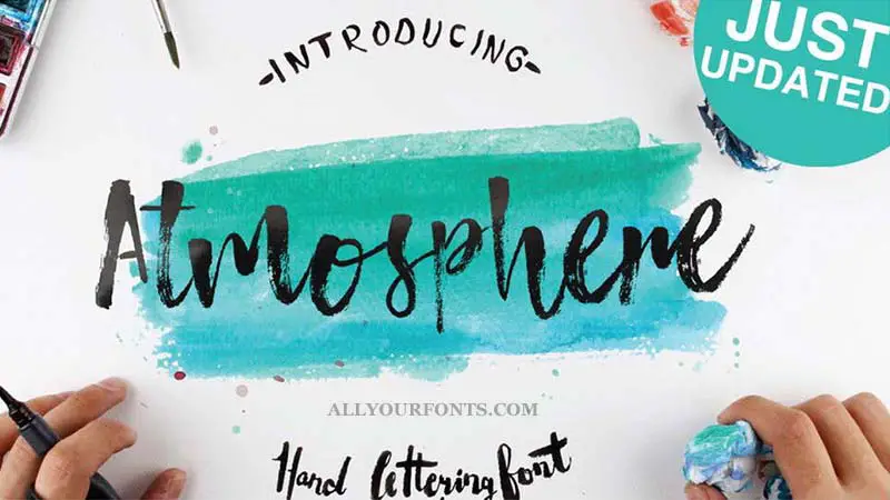 Atmosphere Font Free Download