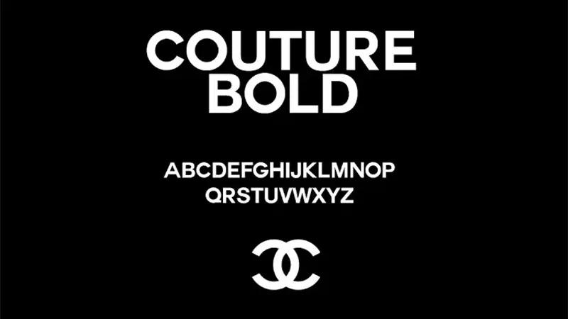 Couture Font  dafontcom