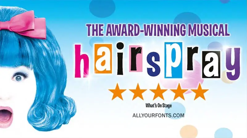 Hairspray Font Family Free Download