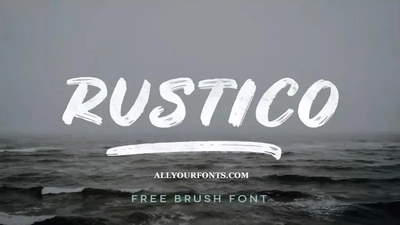 Rustico Font Family Free Download