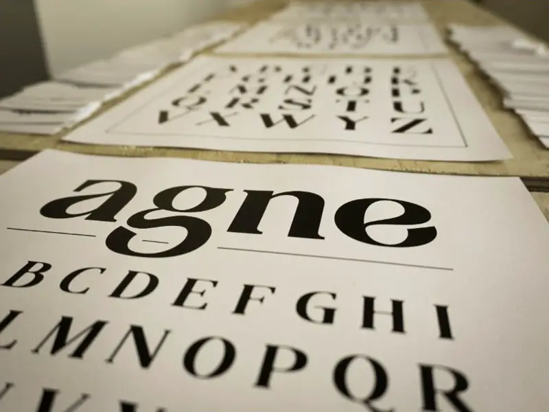 Agne Font Free Download