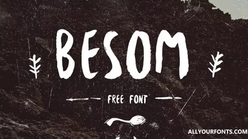 Besom Font Family Free Download
