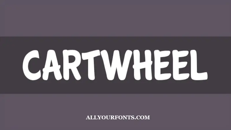 Cartwheel Font Free Download