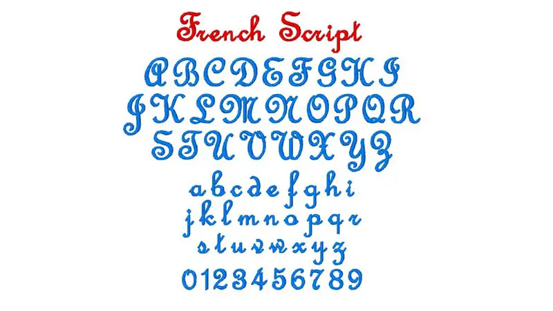 French Script Font Family Download