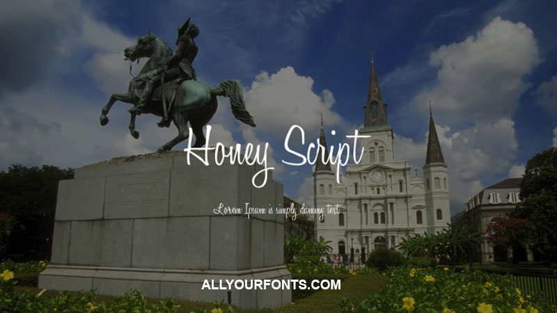 Honey Script Font Free Download