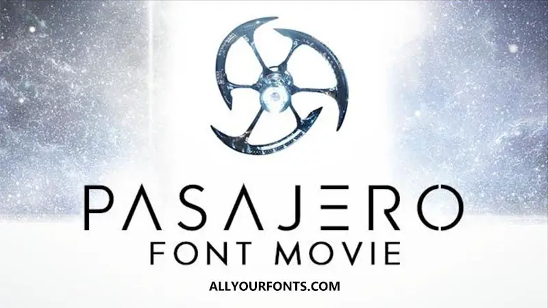 Pasajero Font Family Free Download