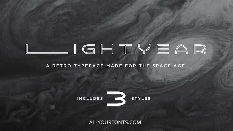 Lightyear Font Family Free Download