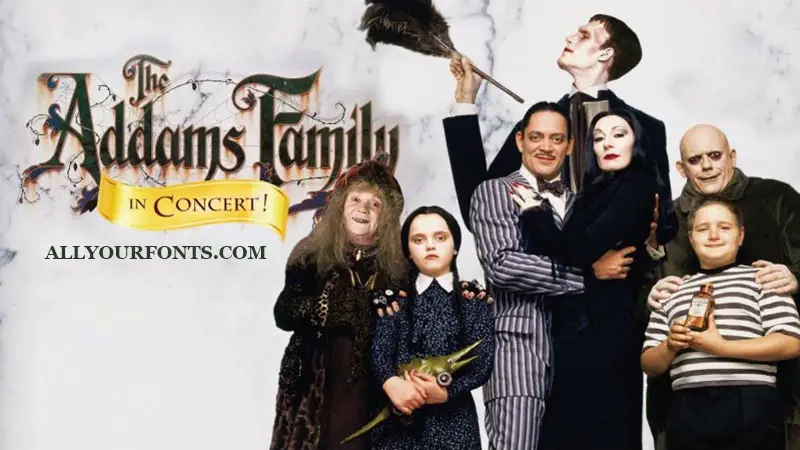 Addams Family Font Download