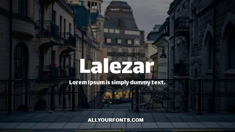 Lalezar Font Family Free Download