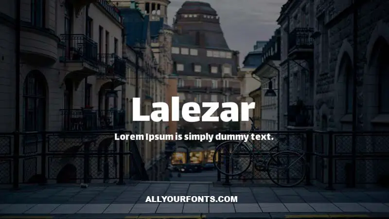 Lalezar Font Free Download