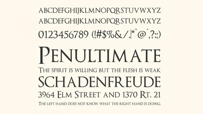 Optimus Princeps Font Free Download - All Your Fonts