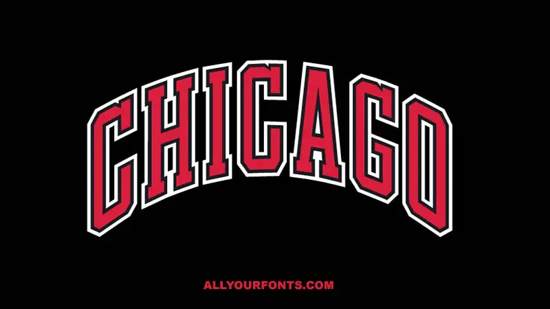 NBA Bulls Font Character Map  Nba bulls, Character map, Old school fonts