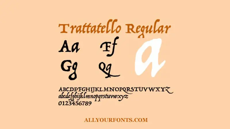 Trattatello Font Download