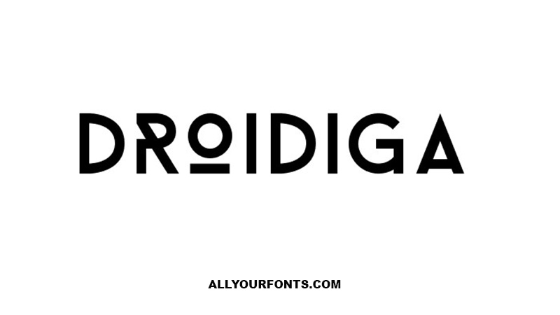 Droidiga Font Free Download