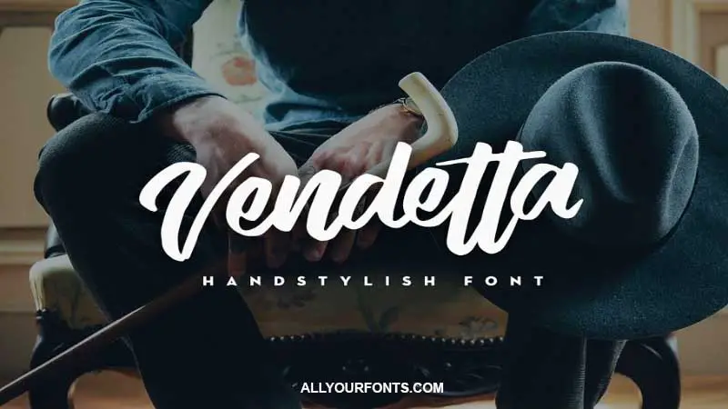 Vendetta Font Family Free Download