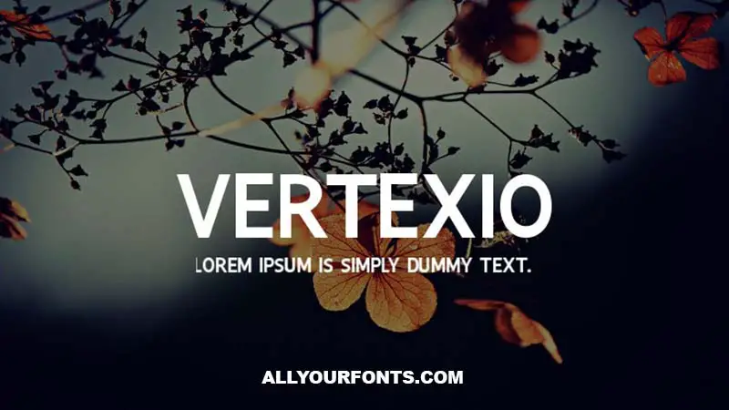 Vertexio Font Family Free Download