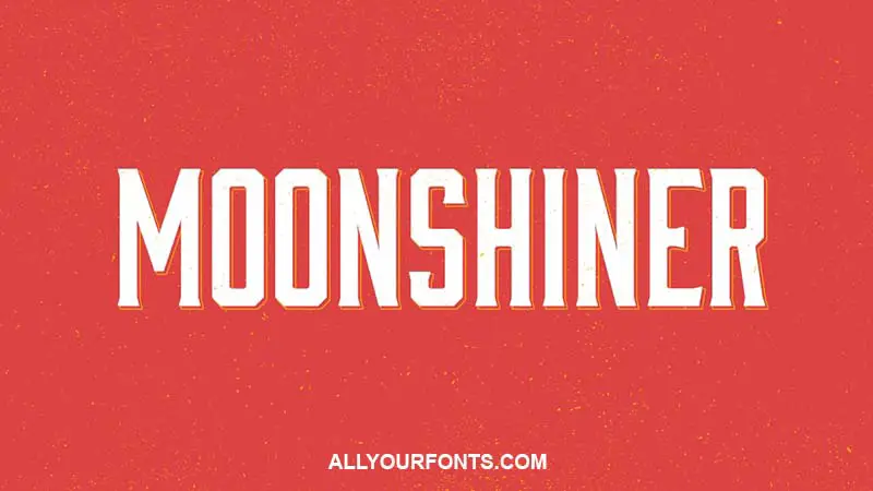 Moonshiner Font Free Download