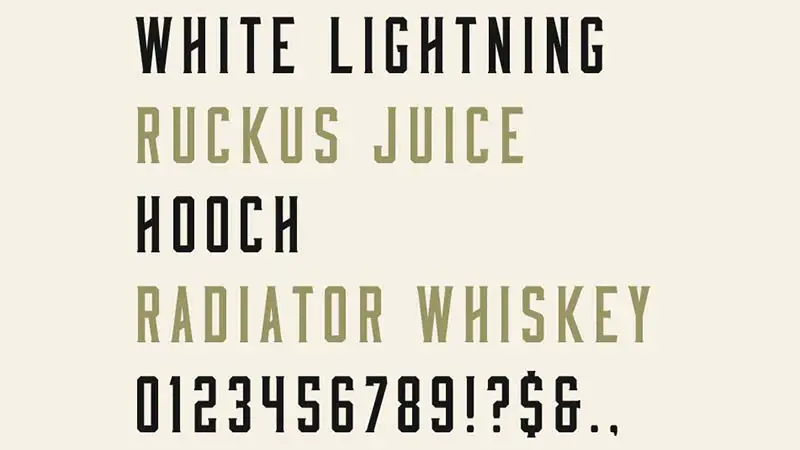 Moonshiner Font Free Download