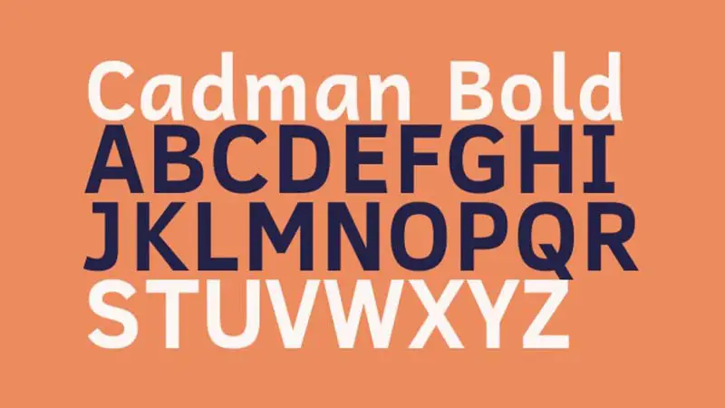 Cadman Font Free Download