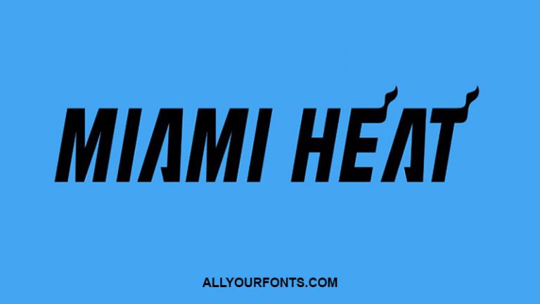 heat miami vice font