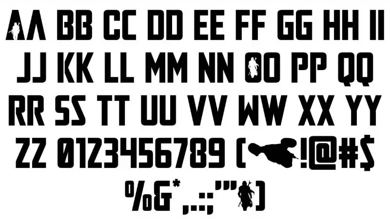 Mandalorian Font Family Download