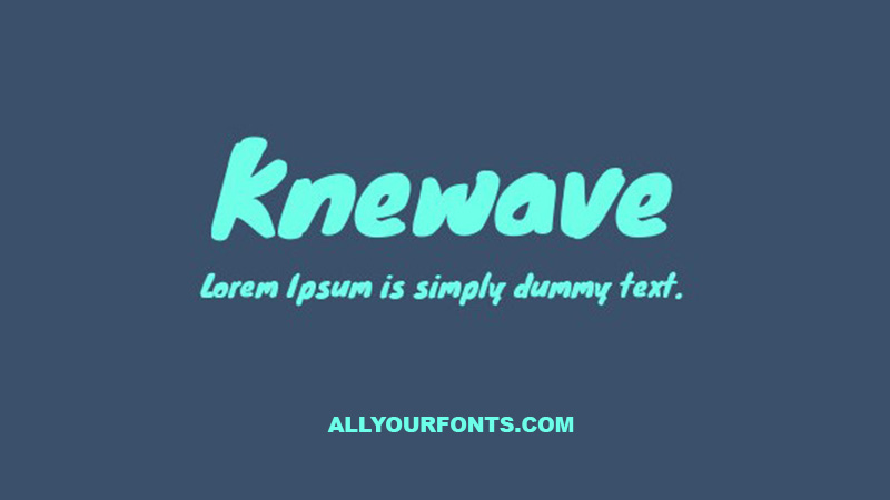 Knewave Font Family Free Download