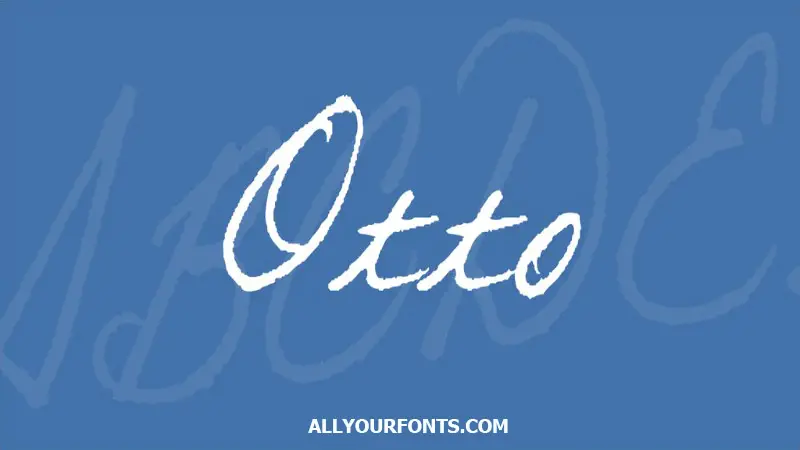 Otto Font Family Free Download