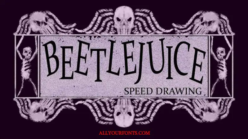 Beetlejuice Font Family Free Download