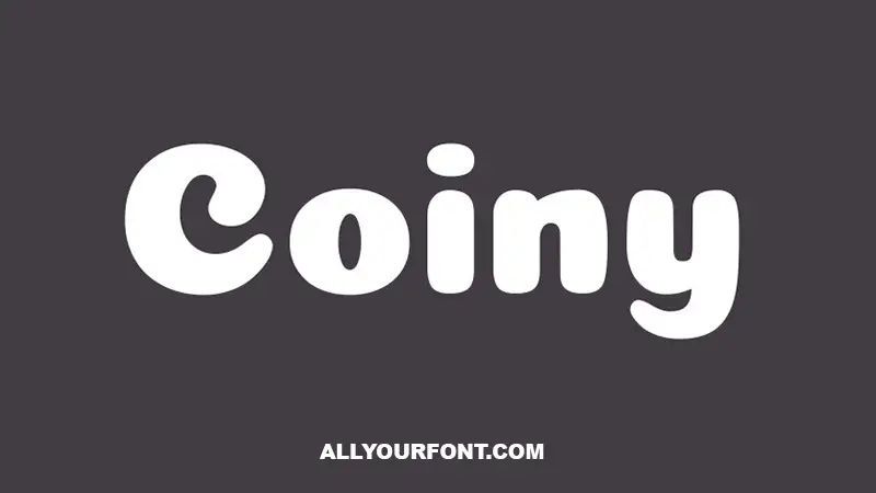 Coiny Font Family Free Download