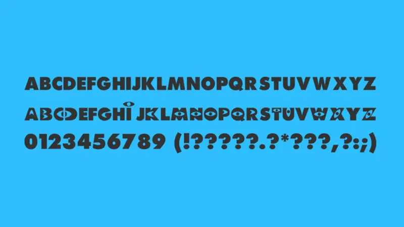 Monsters Inc Font Free Download