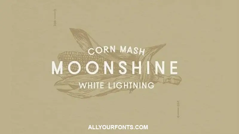 Moonshine Font Free Download